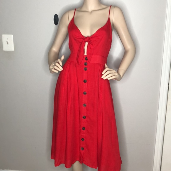 #34 Girly & Flirty Little Red Dress - Picture 8 of 14